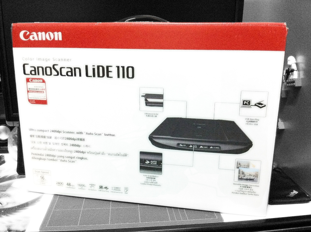 canon lide 110 software